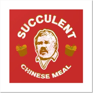 Succulent Chinese Meal funny face Posters and Art